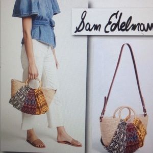 Sam Edelman Basket tote bag NEW